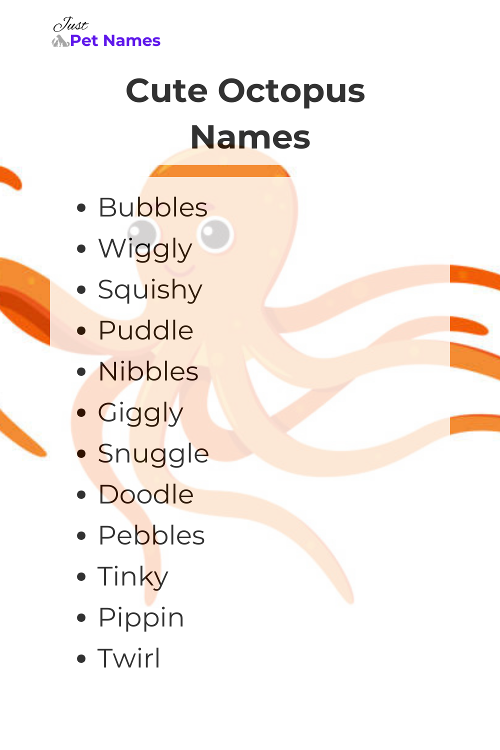 Cute Octopus Names