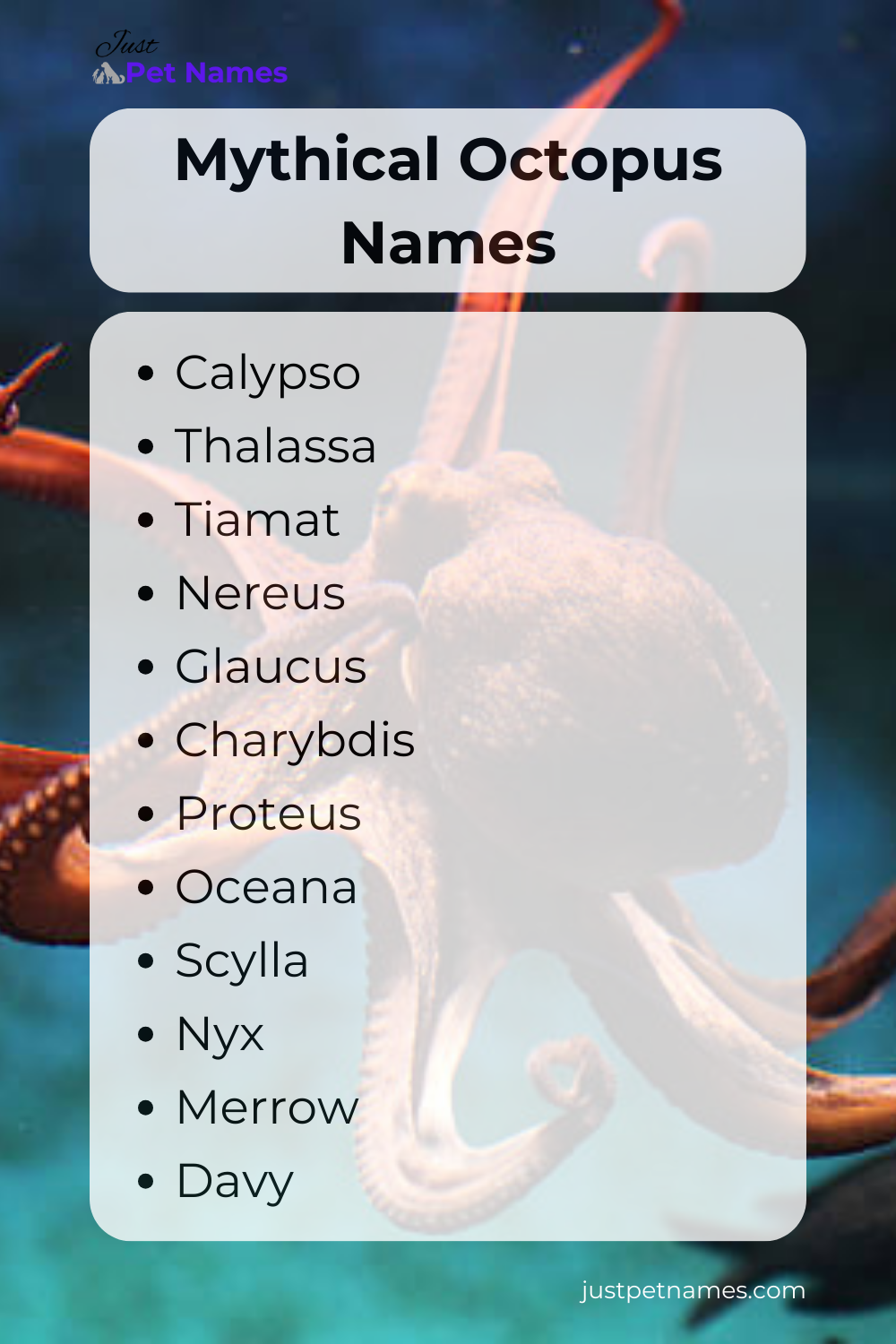 Mythical Octopus Names